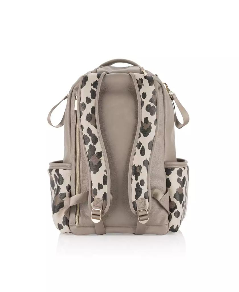 Itzy Ritzy Boss Plus Backpack Diaper Bag Leopard