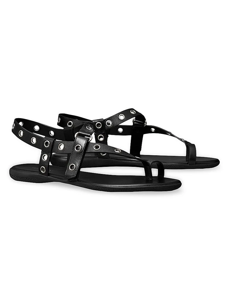 Tory Burch Eyelet Leather Sandals 2