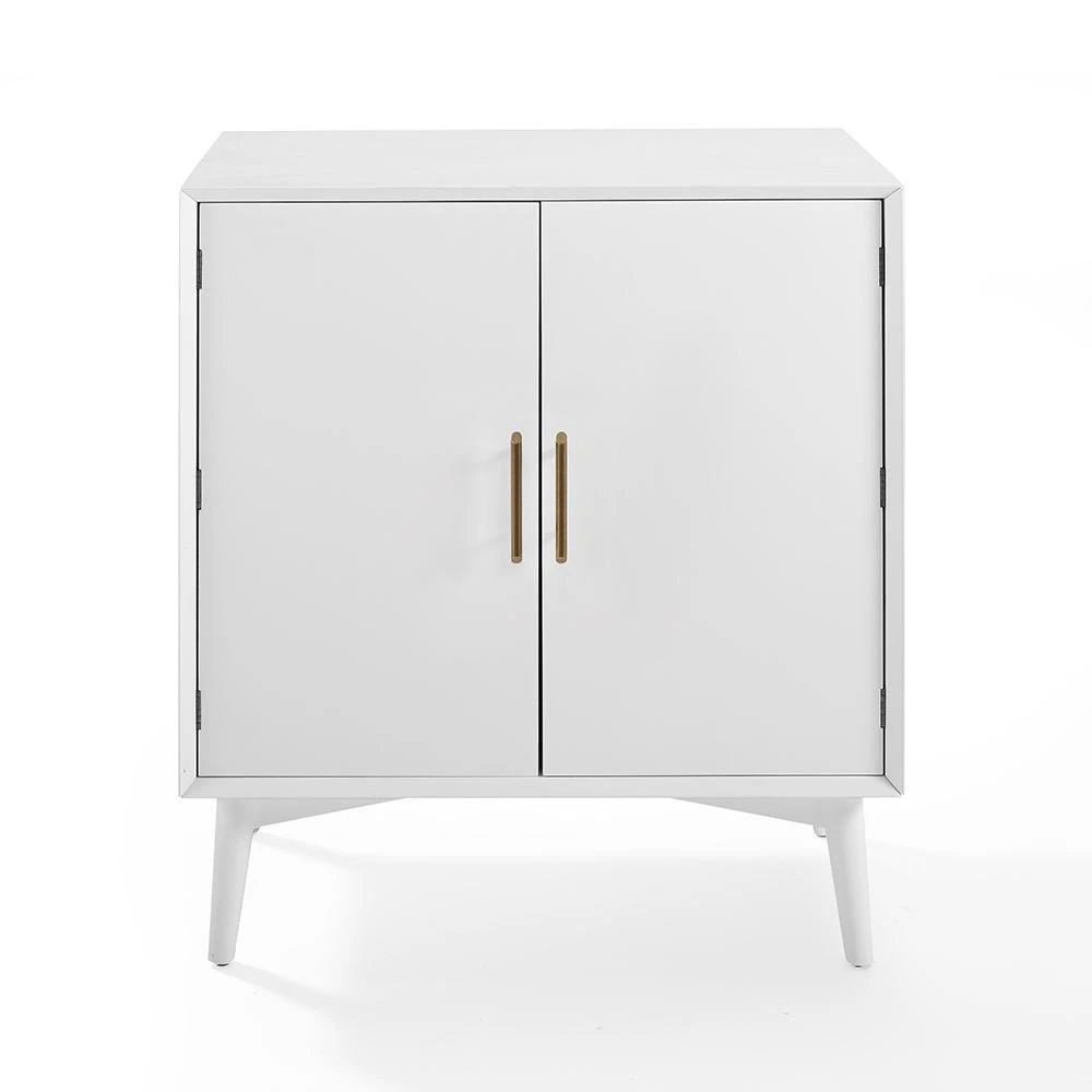 Crosley Furniture Landon Bar Cabinet White 1
