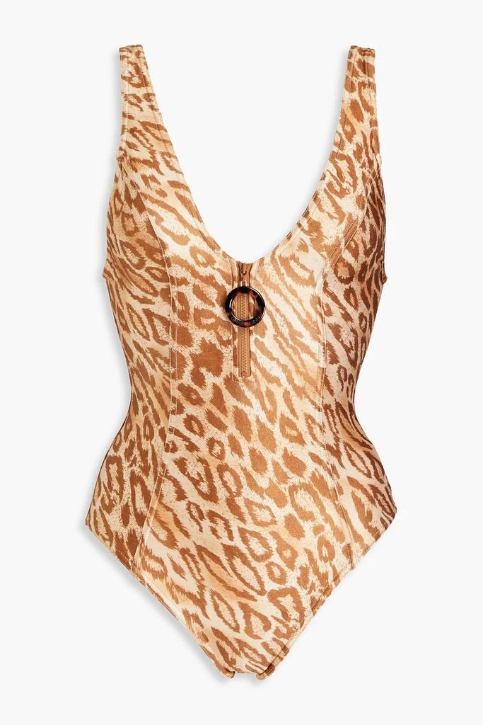 Zimmermann Tropicana leopard-print swimsuit 1