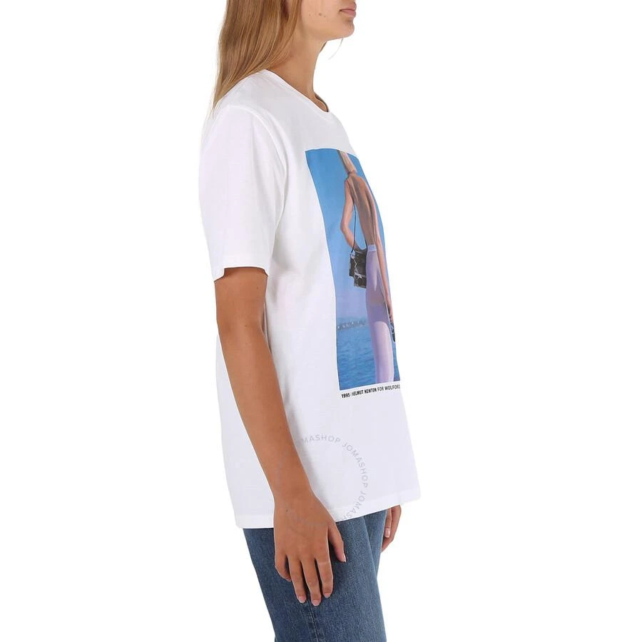 Wolford Ladies Short-sleeve Newton Cotton T-Shirt 2