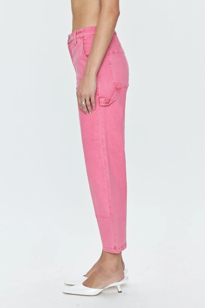 Pistola Denim Ashton Straight Leg Carpenter Ankle - Pink Dahlia 3