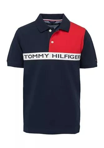Tommy Hilfiger Hilfiger Boys 8 20 Logo Polo Shirt 1