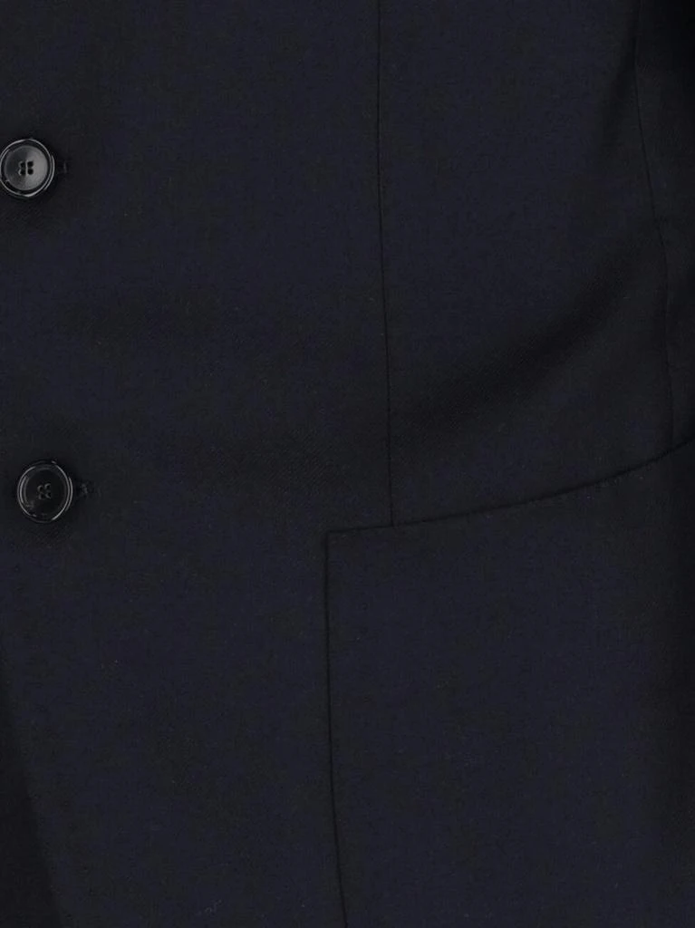 Cesare Attolini Single-Breasted Blazer In Blue Cashmere 4