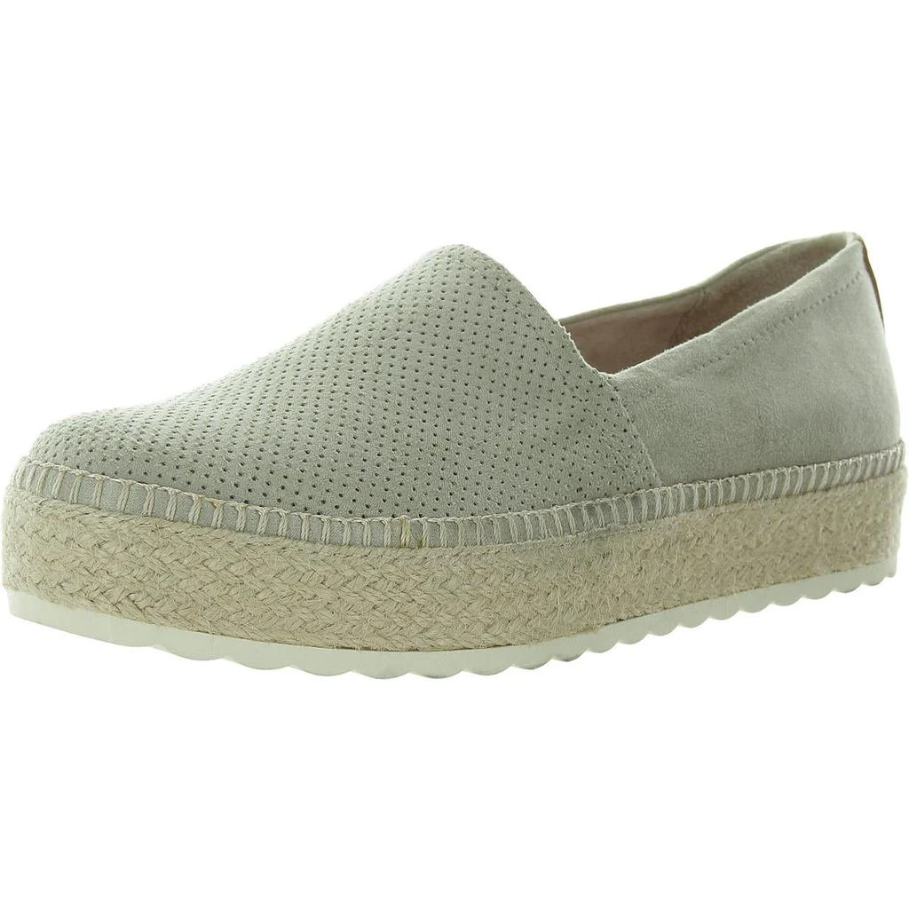 Dr. Scholl's Shoes Sunray Womens Faux Suede Slip On Platforms 15