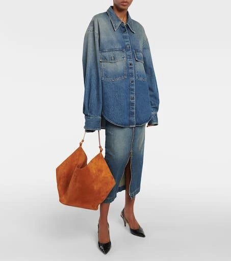 Khaite Mahmet denim shirt 2