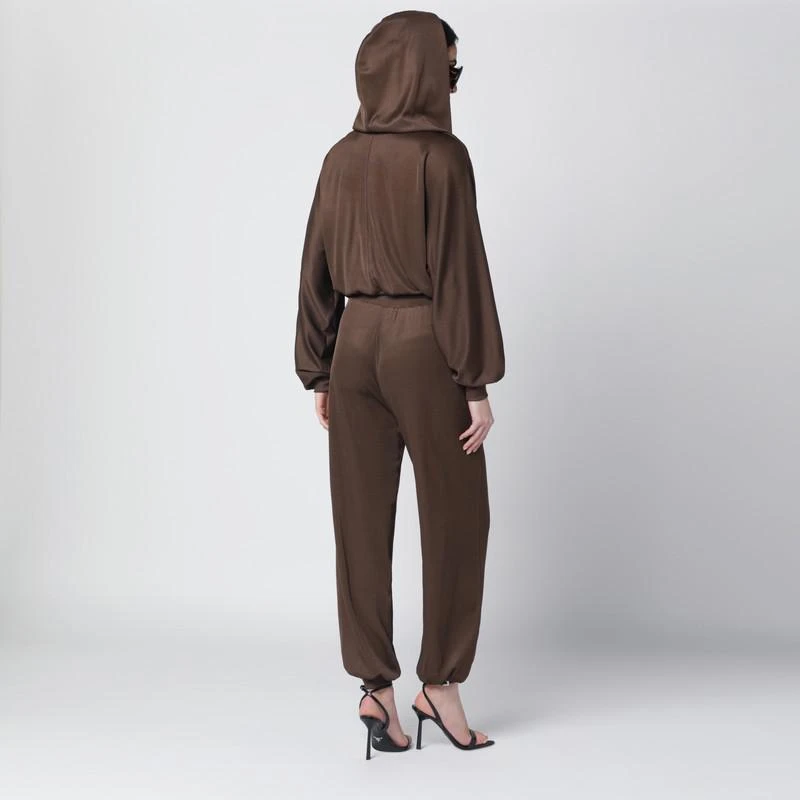 The Andamane Grace knit set in Chocolate 3