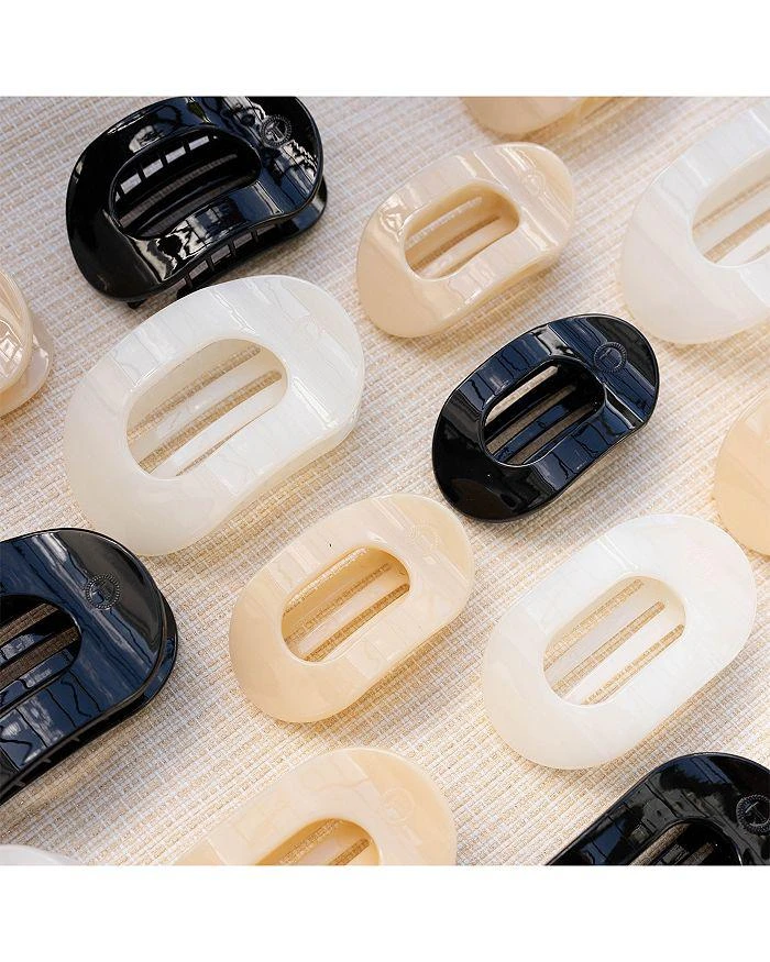 TELETIES Medium Flat Round Hair Clip 5