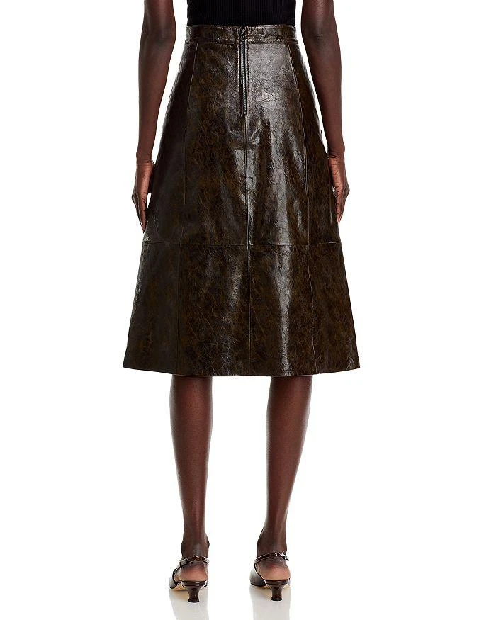 Kobi Halperin Zadie Faux Leather Skirt 4