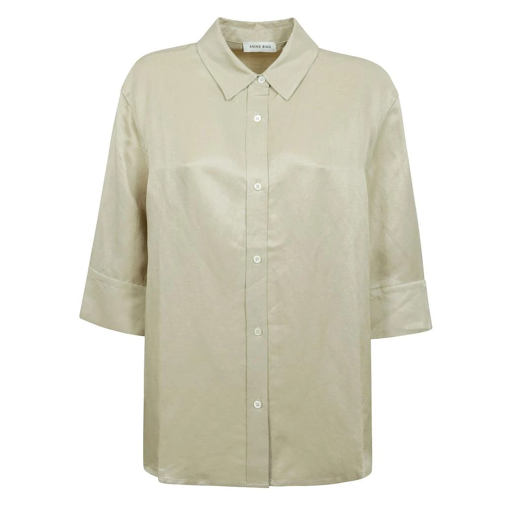 ANINE BING Anine Bing Mary Wide Sleeved Shirt 1