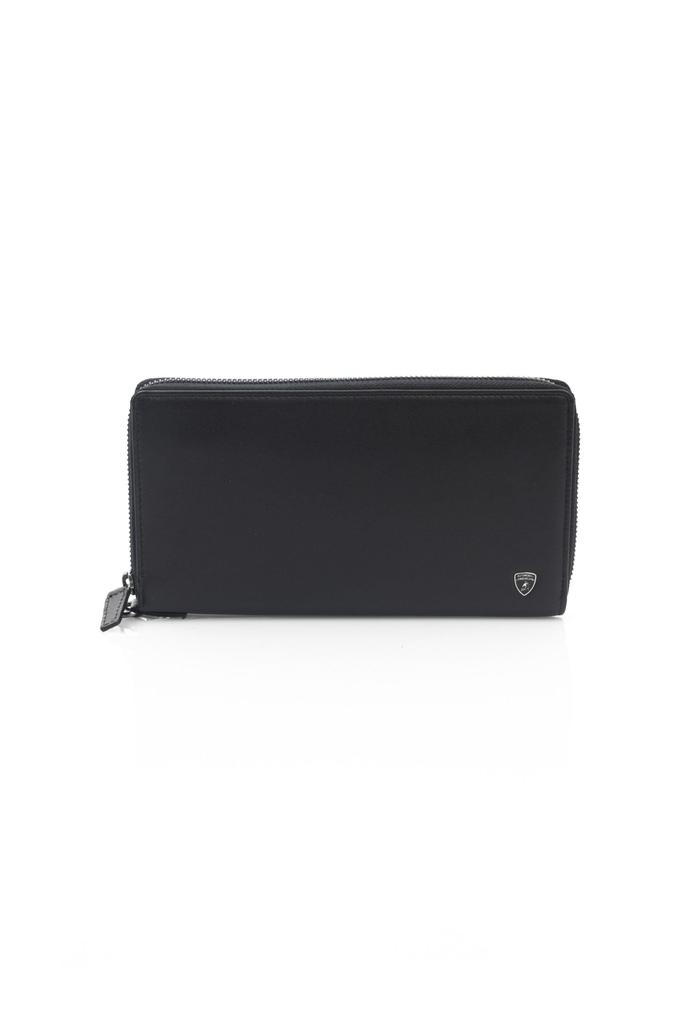 AUTOMOBILI LAMBORGHINI Automobili Lamborghini Black Wallet