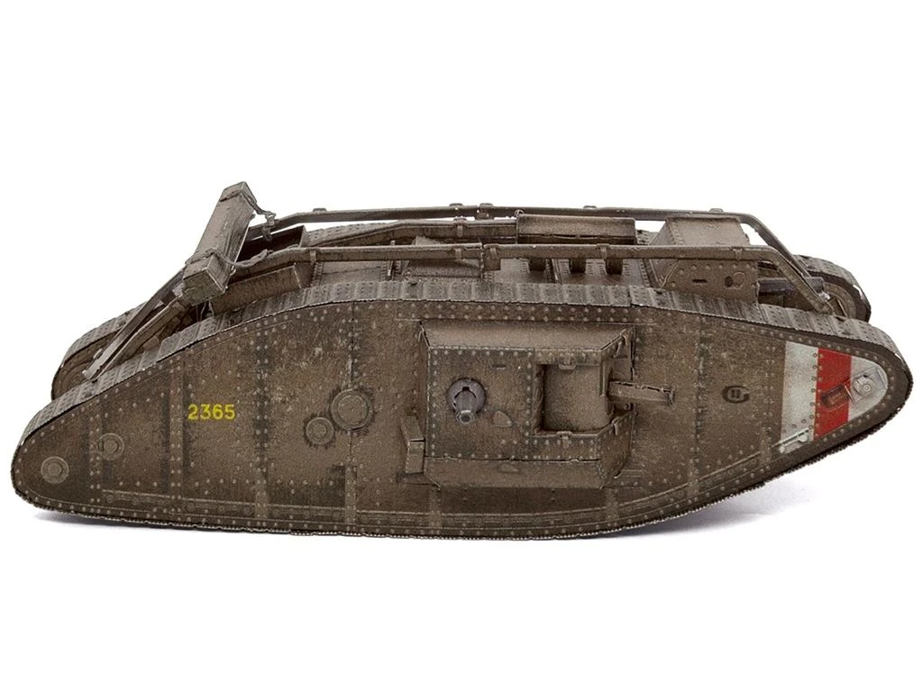Metal Earth Model Kit British Mark IV Tank (Moderate Difficulty) Steel Model by 1