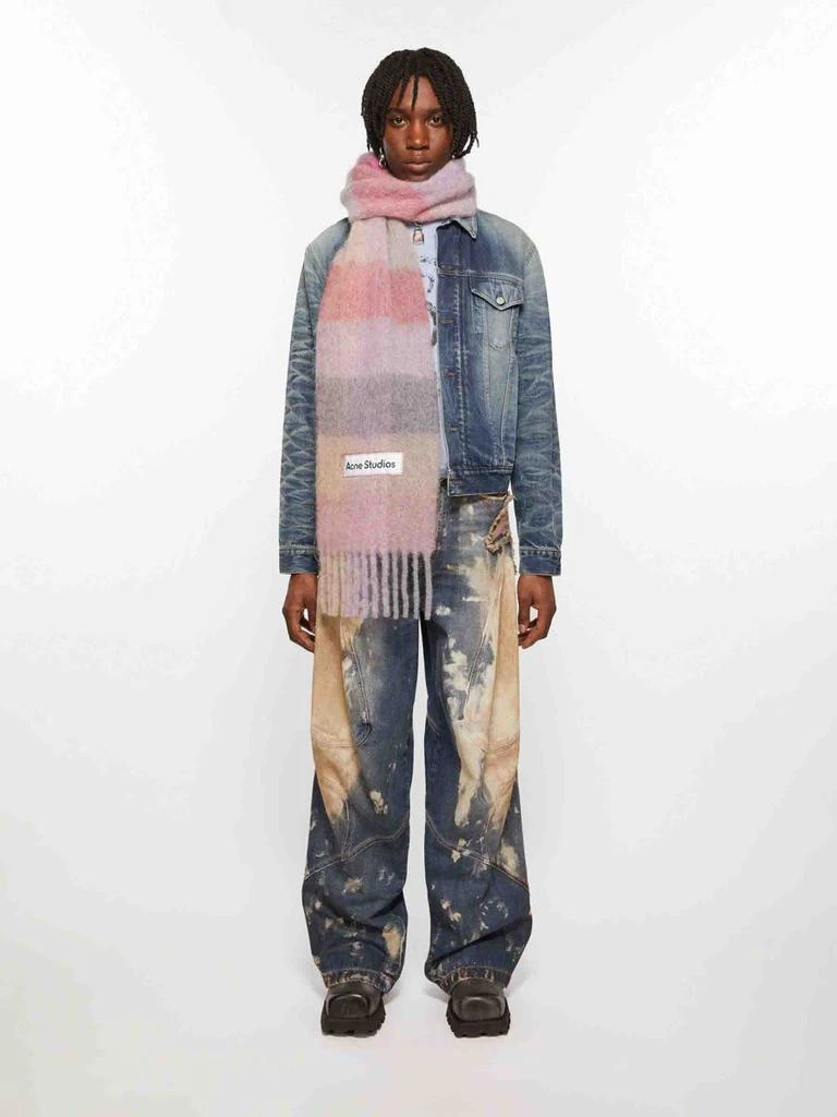Acne Studios Acne Studios Checkered Scarf 5