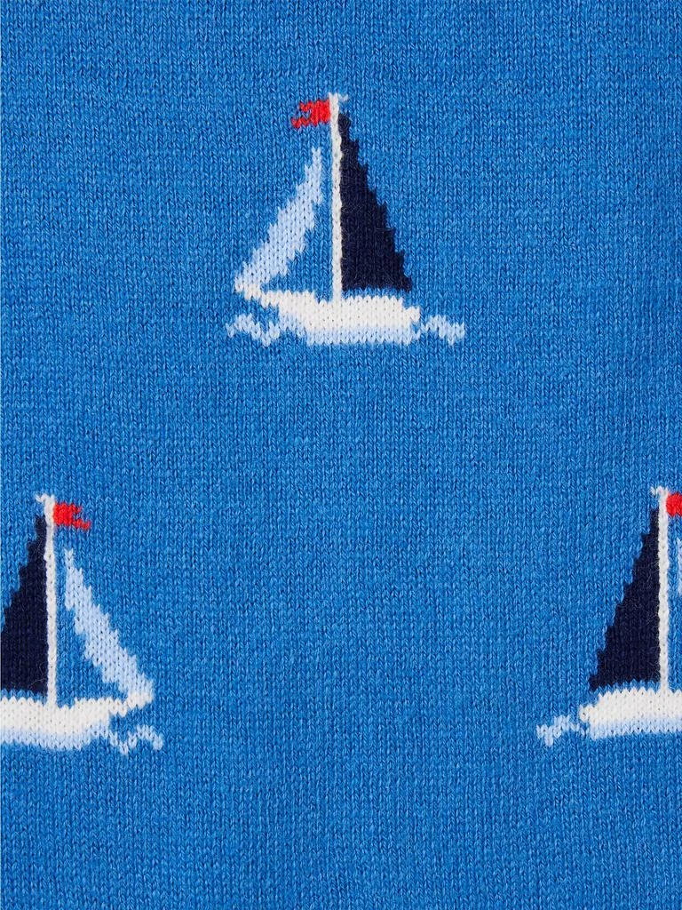 Janie and Jack Baby's Sailboat Sweater Coverall 3