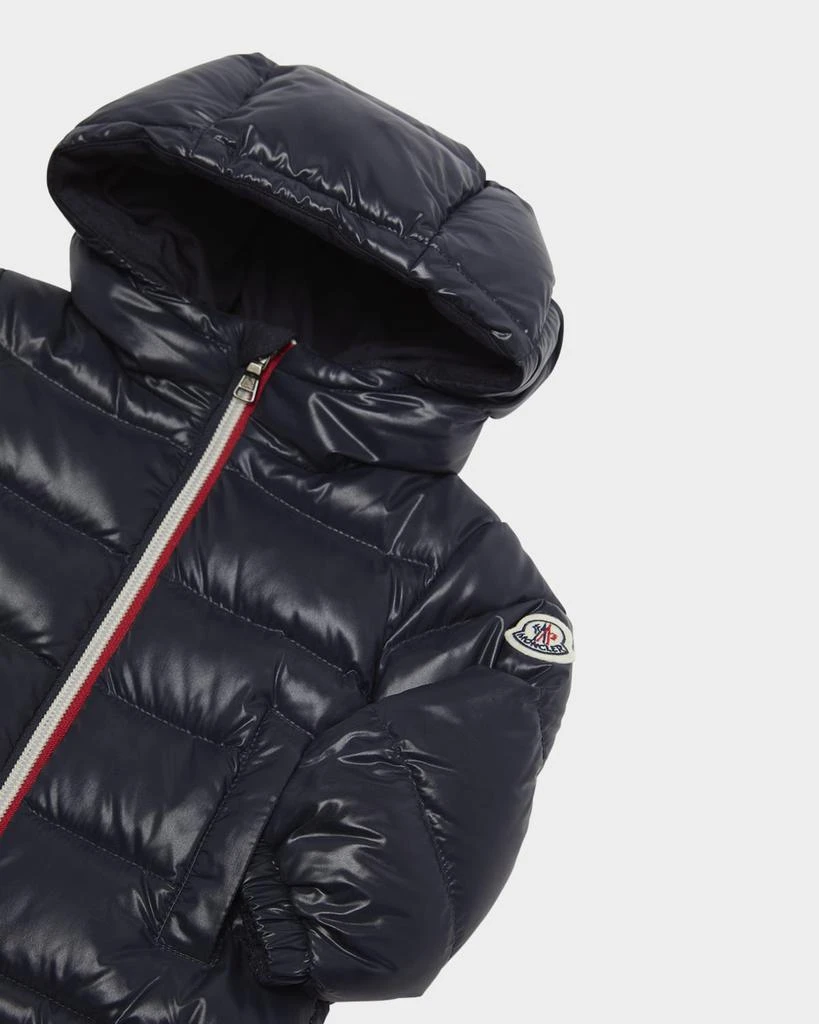 Moncler Boy
s Aubert Hooded Down Jacket, Size 6M-3 3