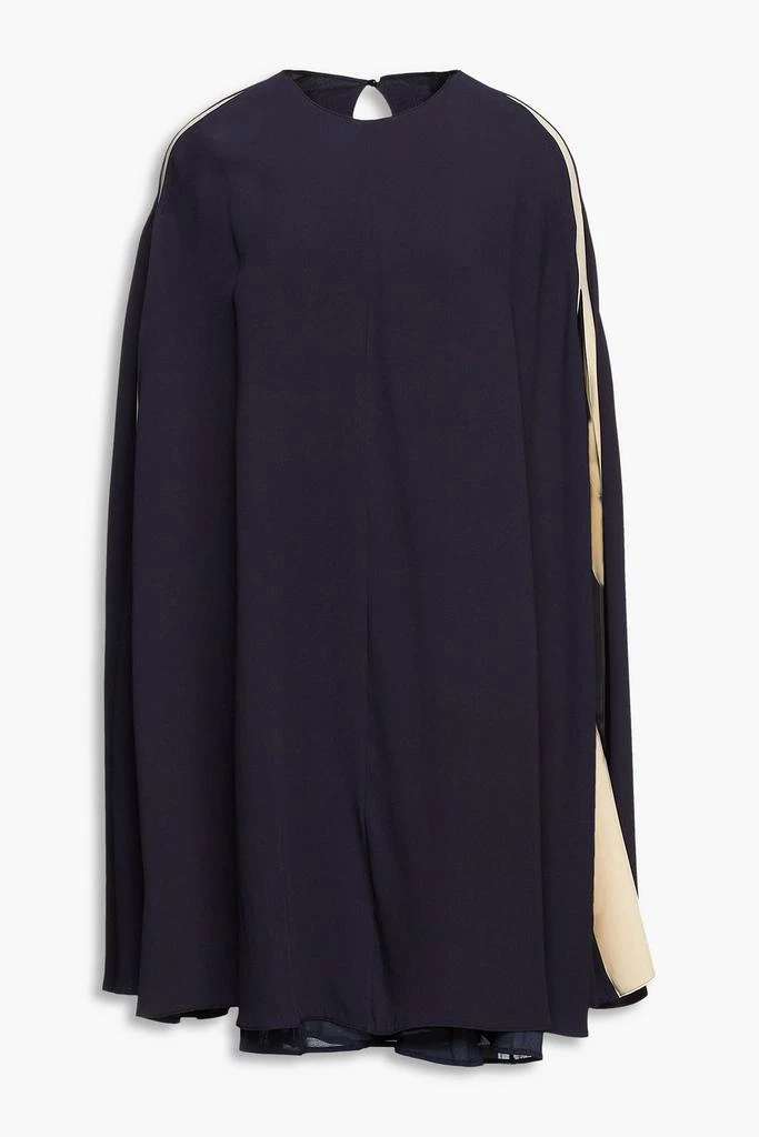 Valentino Two-tone silk-cady mini dress 1