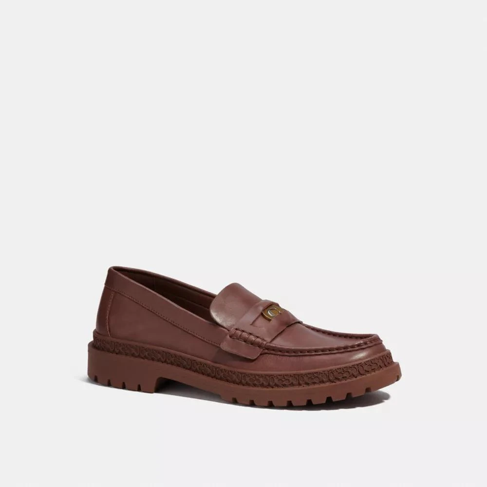 Coach Loafer With Signature Coin 2