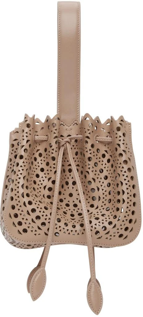 Alaïa Beige Rose Marie 16 Top Handle Bag 1