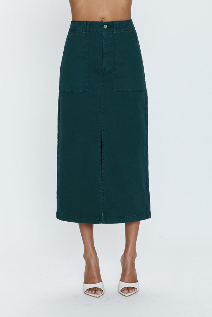 Pistola Denim Pamela Skirt Utility Midi Skirt - Pine