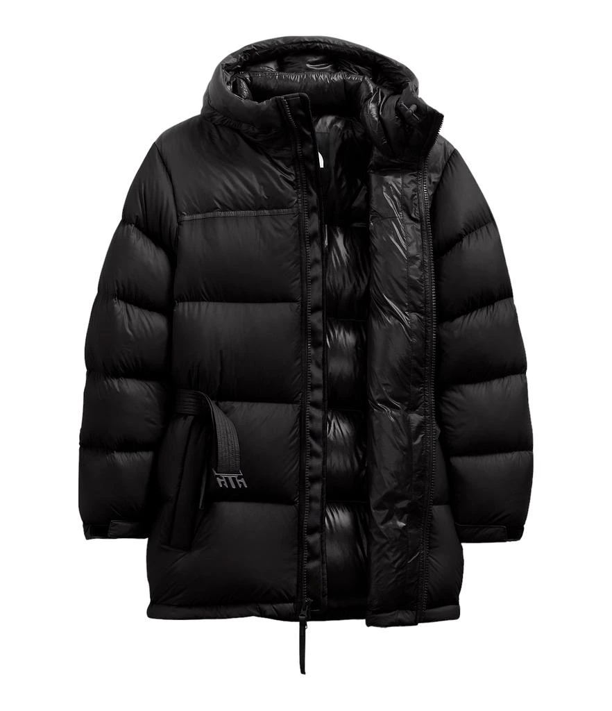The North Face Nuptse Belted NF0A5GILJK3 Women's Black Mid Puffer Jacket DTF636 3