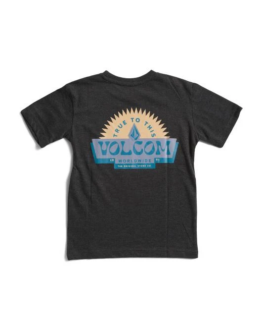 Volcom Little Boys Shaped Up Short Sleeve Tee 2