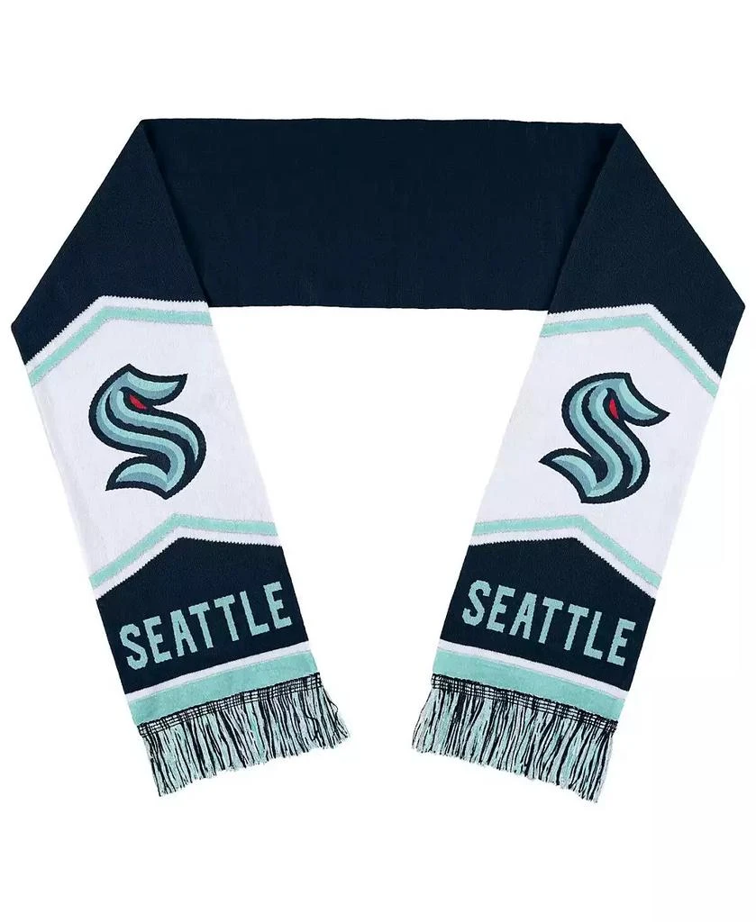 WEAR by Erin Andrews Women's Seattle Kraken Jacquard Stripe Scarf 1