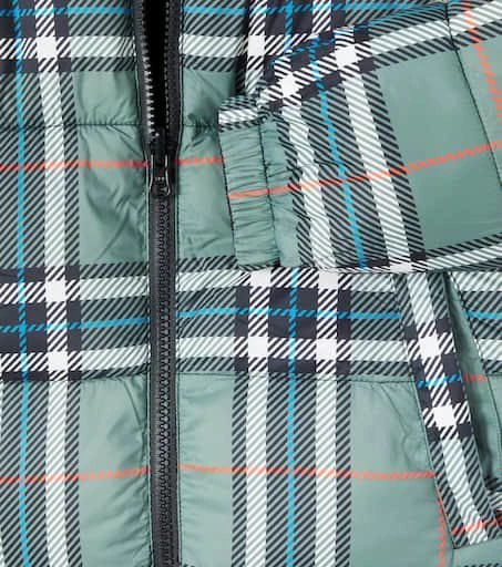 Stella McCartney Checked reversible puffer jacket 2