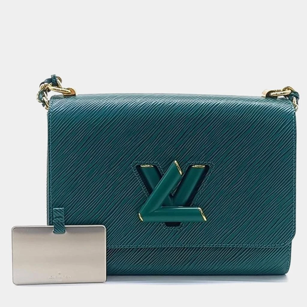 Louis Vuitton Louis Vuitton Green Epi Leather Twist MM Shoulder Bag 1