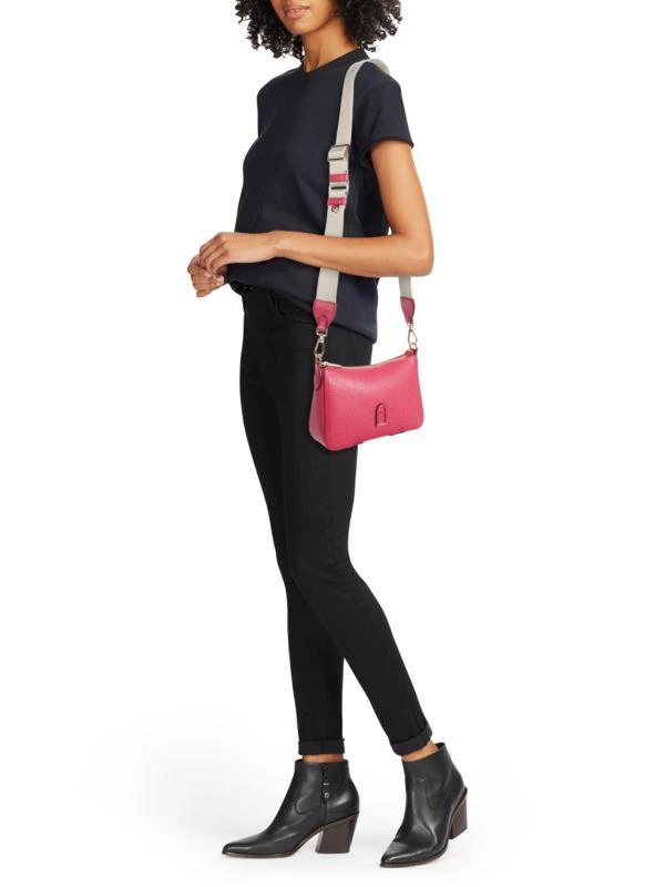 Furla ​Pebbled Leather Crossbody Bag 2