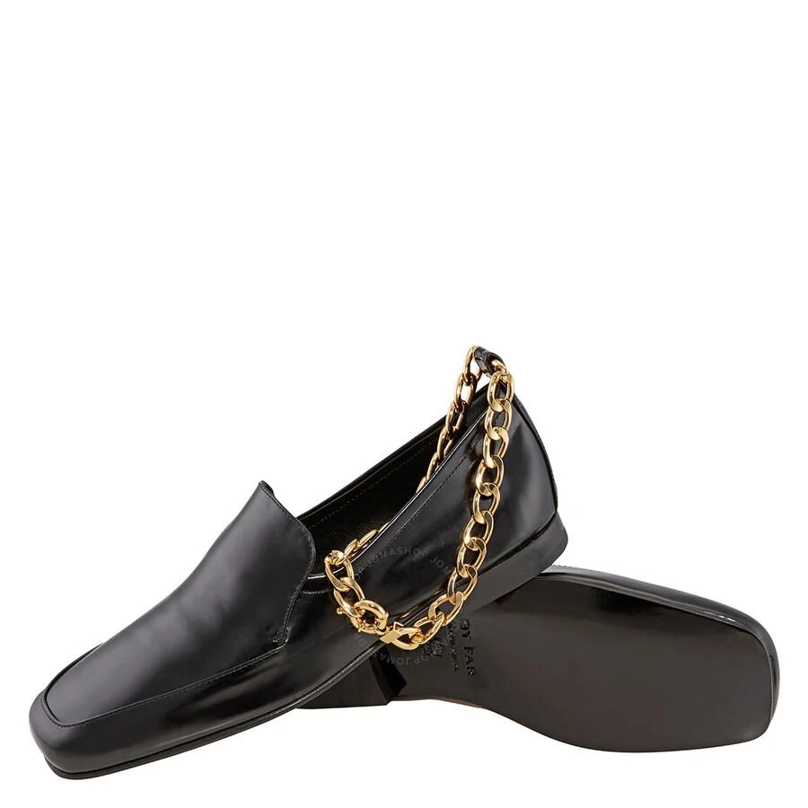 by FAR Ladies Nick Chain-anklet Leather Loafers 2