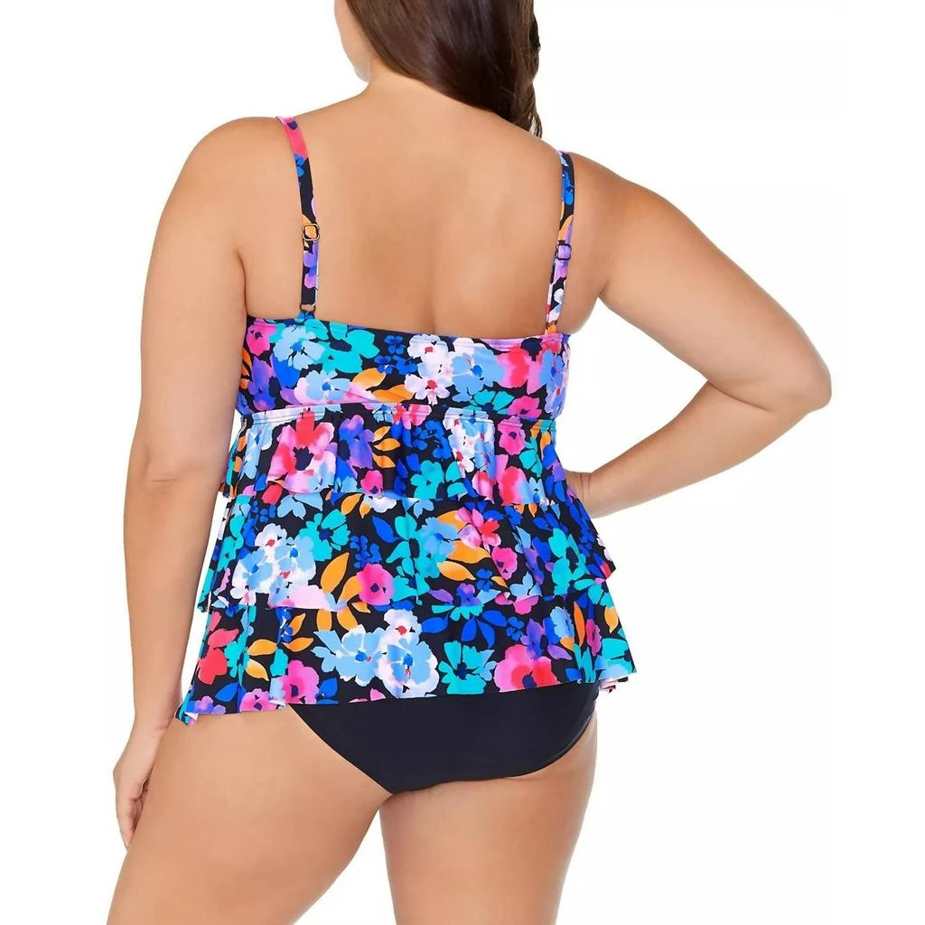 Island Escape Island Escape - Tallulah Triple Tier Underwire Tankini Top 2