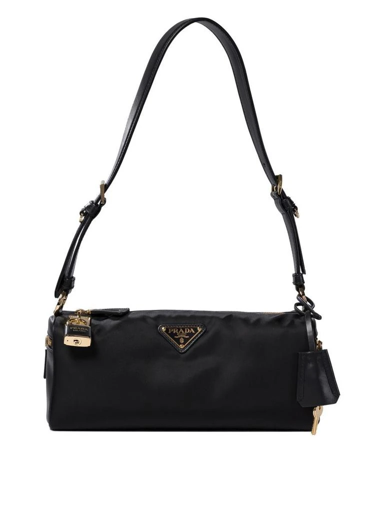 Prada Prada Shoulder Bag In Re-Nylon And Leather 1