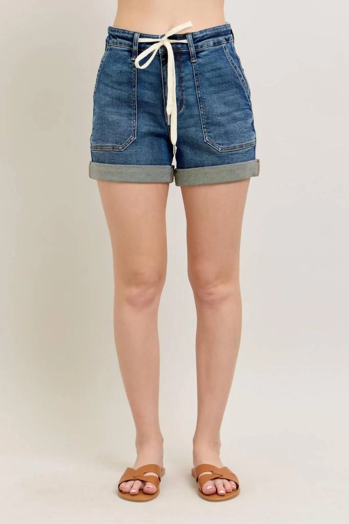 Judy Blue Judy Blue - High Waist Jogger Denim Short