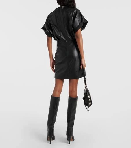 Isabel Marant Faustilia leather minidress 3