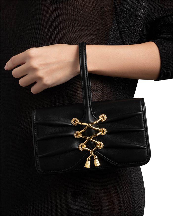 Alexis Bittar Lace Up Wristlet