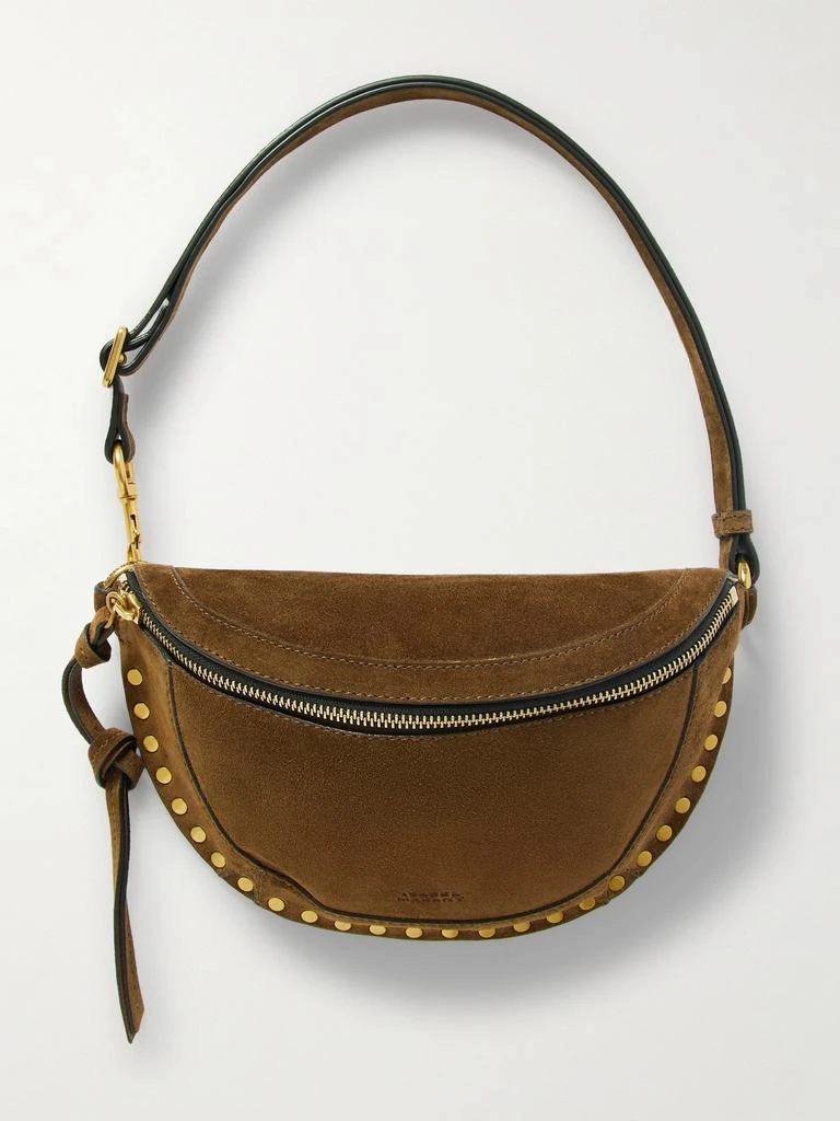 Isabel Marant Skano Studded Suede Belt Bag