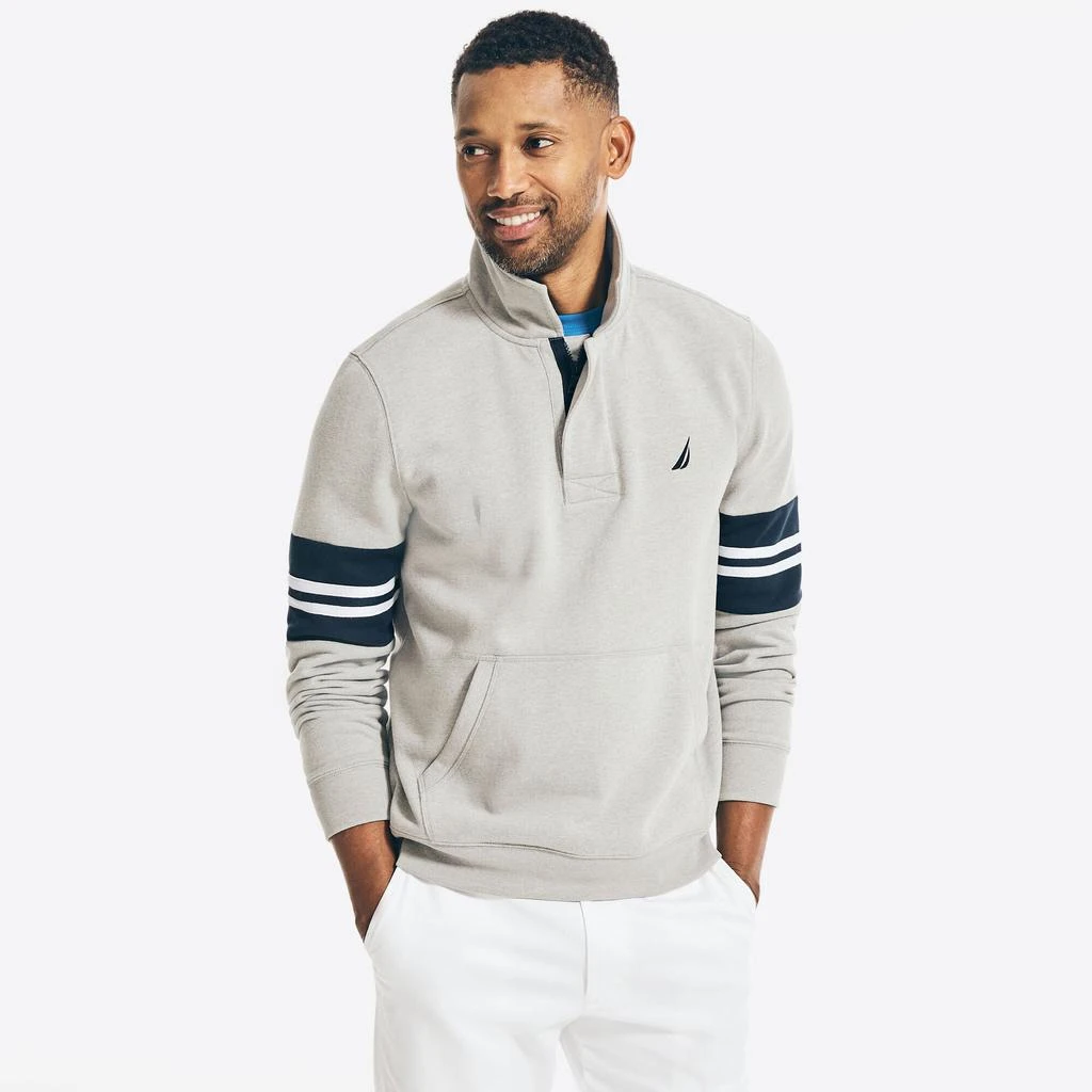 Nautica Nautica Mens J-Class Quarter-Zip Sweatshirt 2