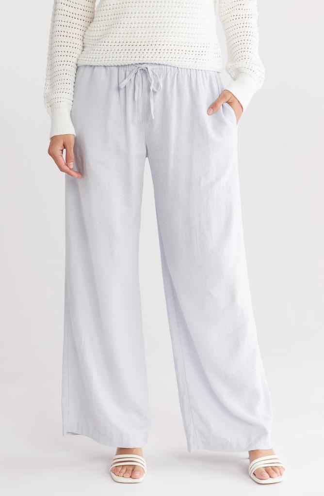 Abound Drawstring Waist Linen Blend Pants