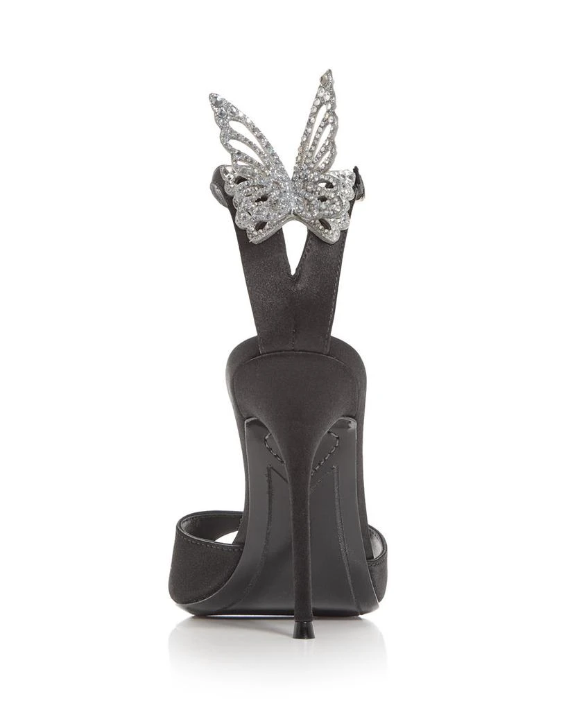 Sophia Webster Women's Aura Embellished Butterfly Sandals 4