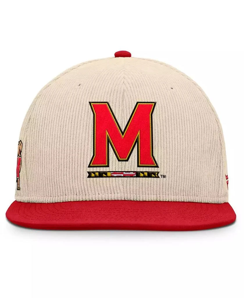 Fanatics Men's Tan Maryland Terrapins Catcher Snapback Hat 4