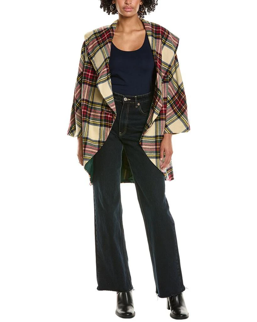 Frances Valentine Cocoon Wool Coat 1