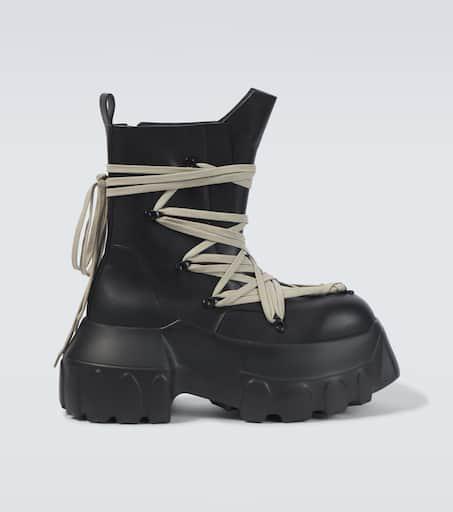 Shop Megalace Mega Tractor lace-up boots on Sale at BeyondStyle