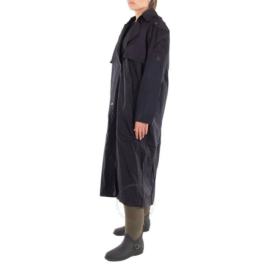 Moncler Deva Logo-Patch Trench Coat 2