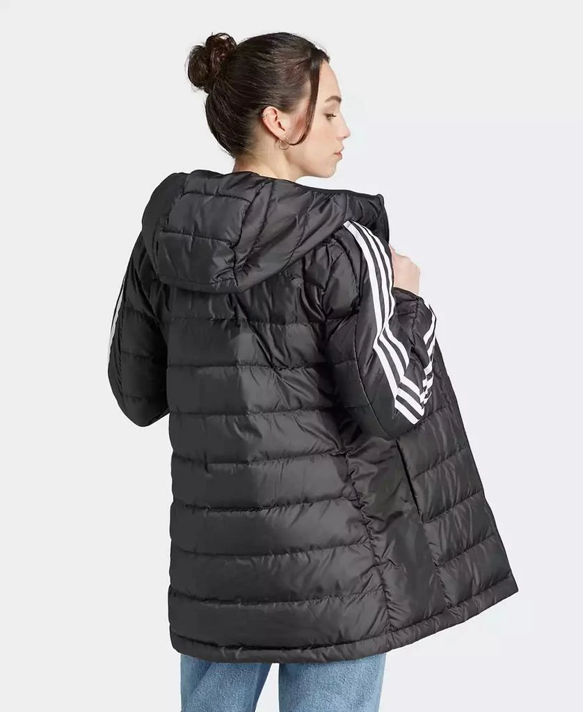 Adidas Women's Essentials 3-Stripes Light Down Hooded Jacket 3