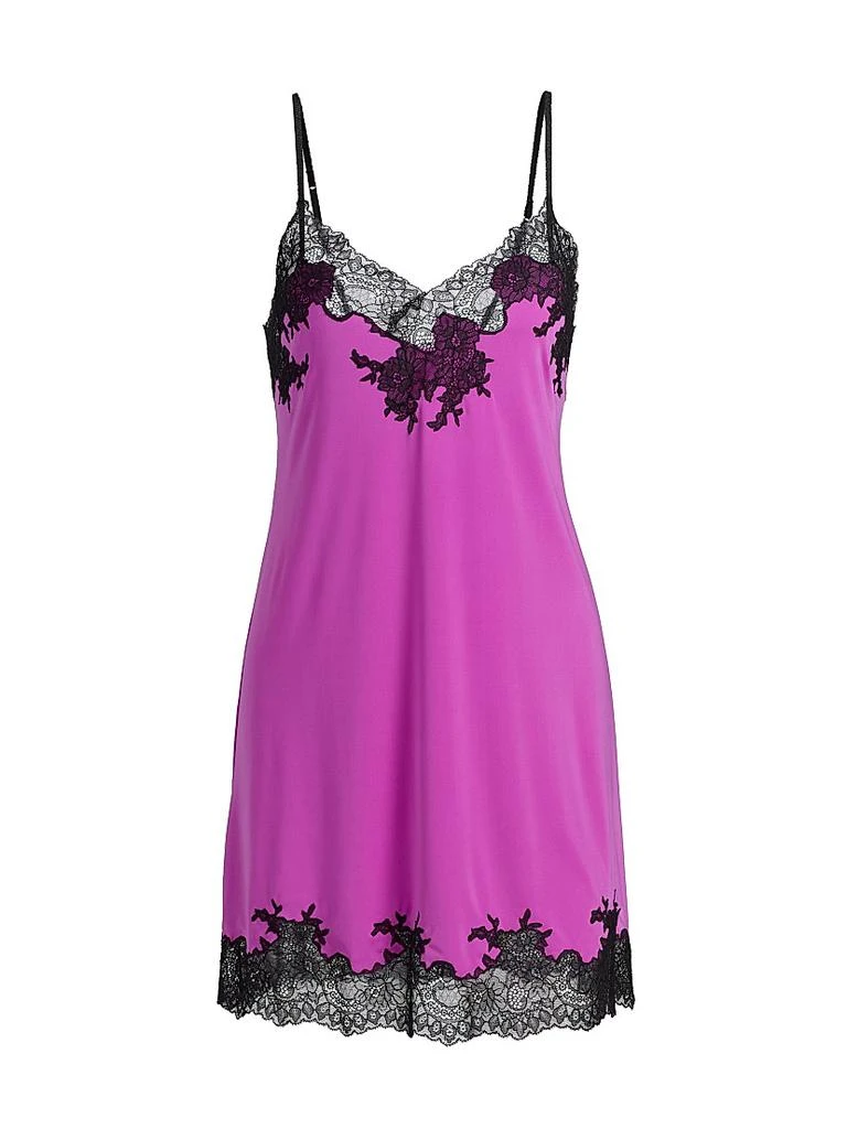 Natori Enchant Floral Lace-Trimmed Chemise 1