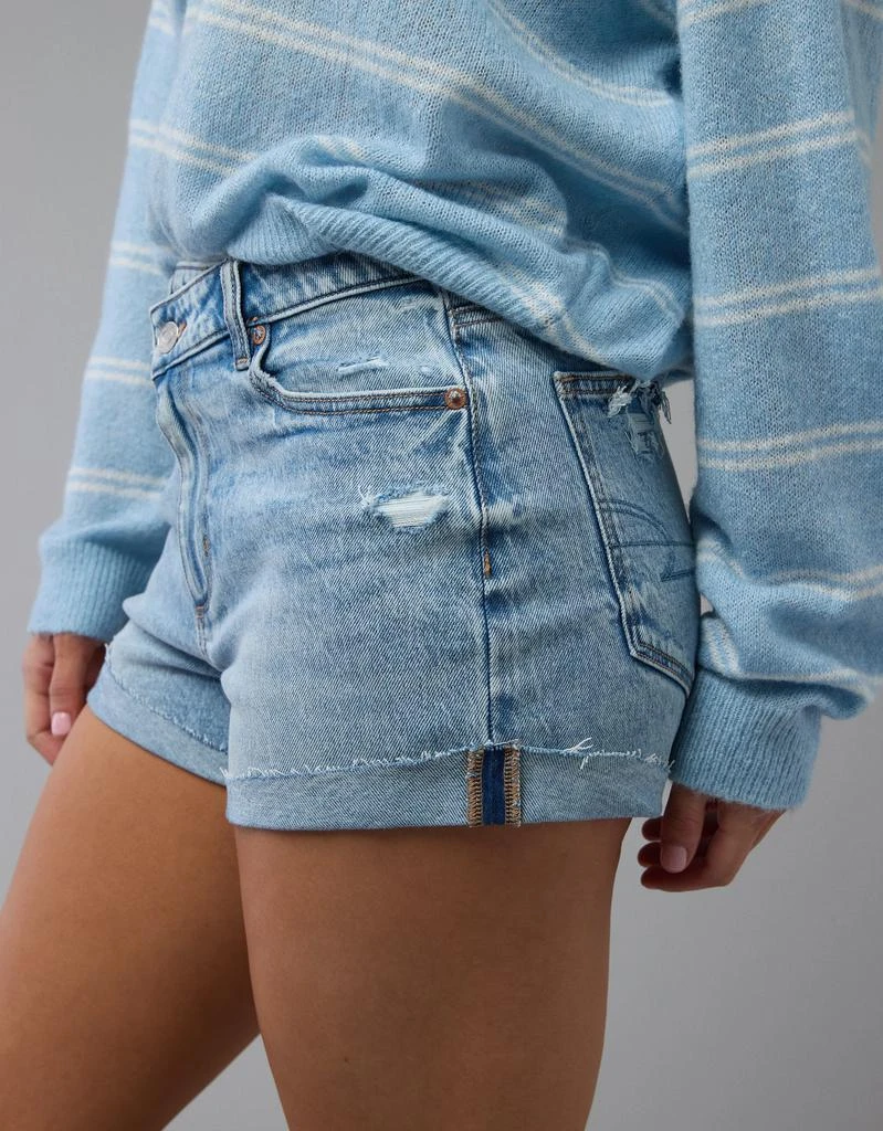 AE AE Stretch Ripped Denim Mom Short 5