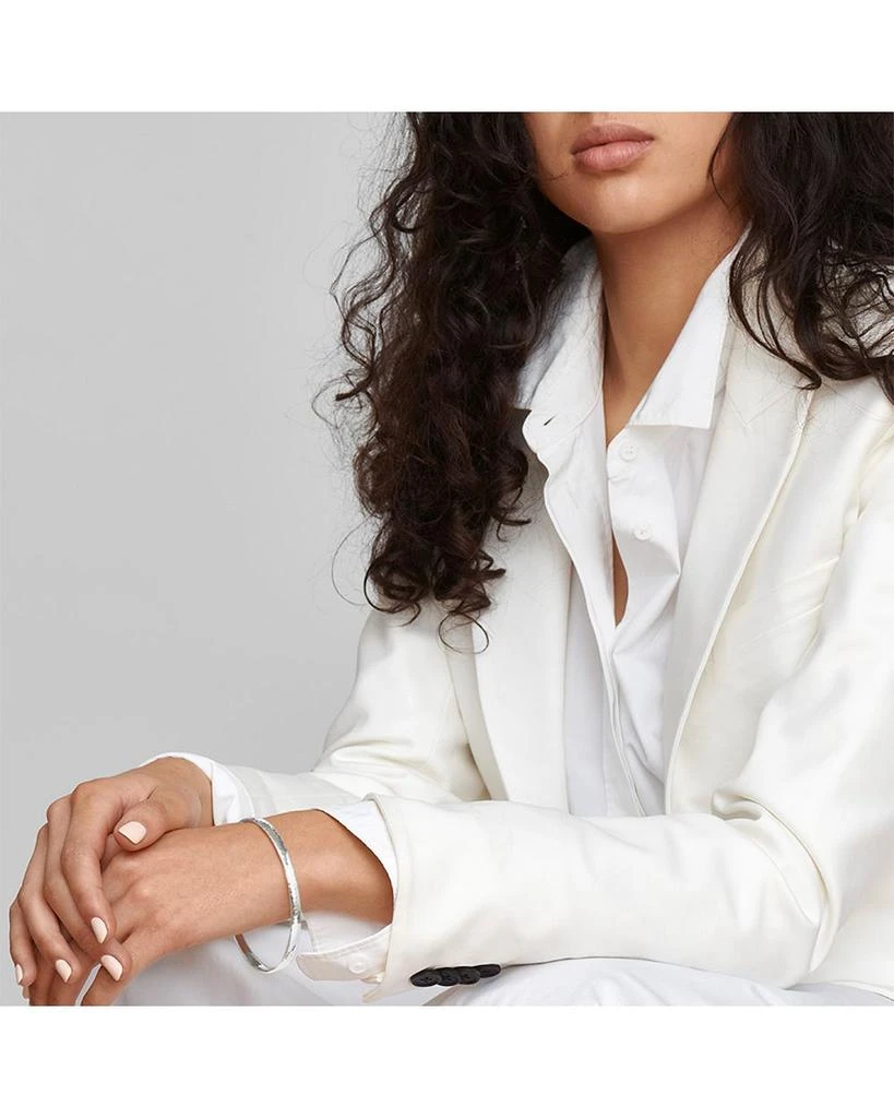 Ippolita Sterling Silver Basic Hammered Bangle 3