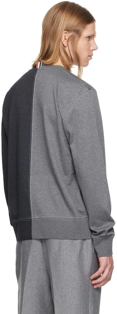 Thom Browne Gray Funmix Sweatshirt 3