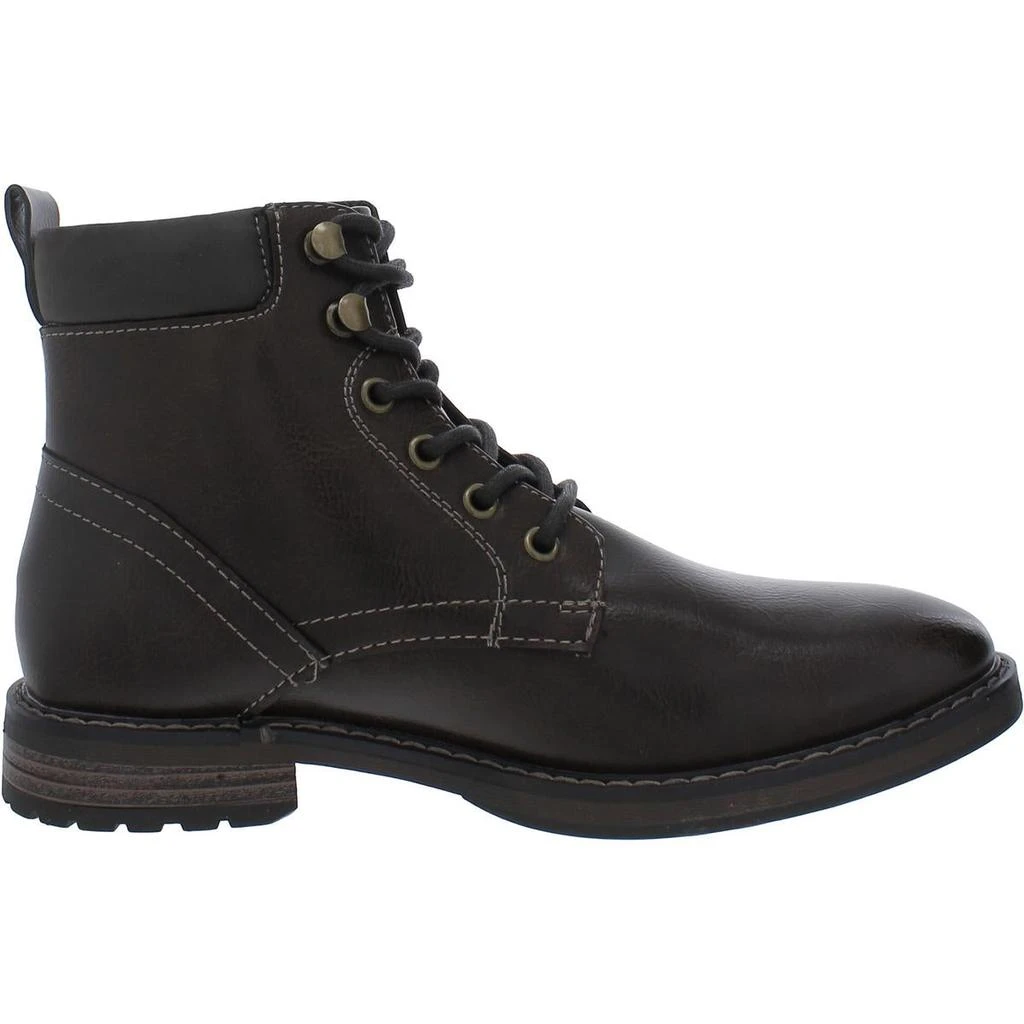 Gray Lace-Up Ankle Boots - Club Room s-l400.jpg main image 4