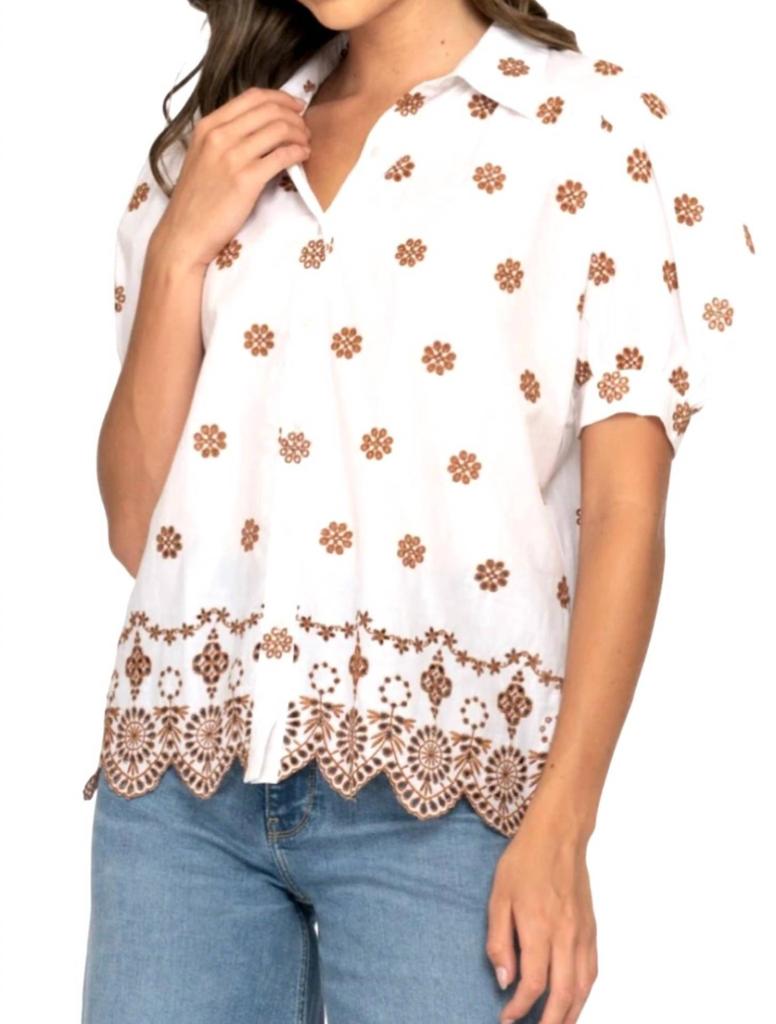 Tolani Tolani - Lacey Blouse